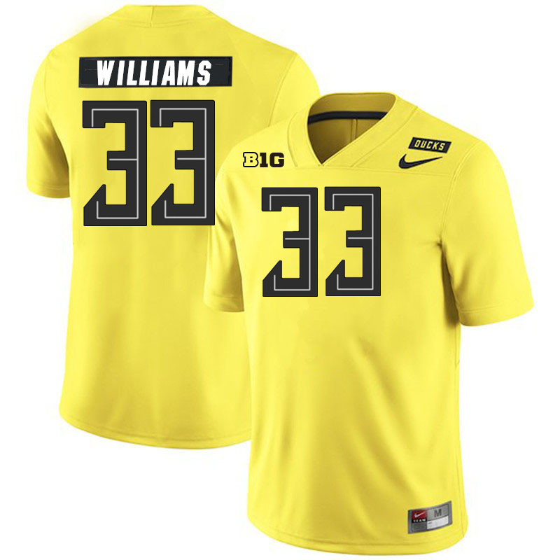 Evan Williams Oregon Jersey,Oregon Ducks Football Uniforms Youth-Alternate Yellow